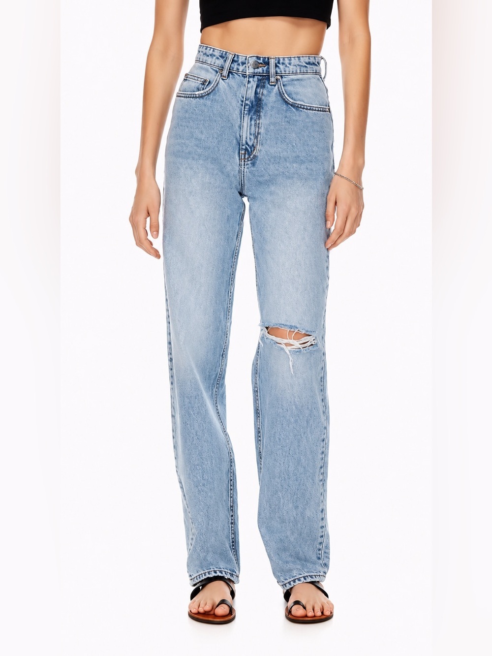 BNWT KSUBI playback destiny distressed jeans.